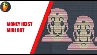 Midi Lab-Money Heist Midi Art#3 | What Money Heist Sounds Like MIDI Art