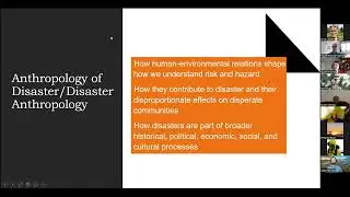 Disaster Anthropology