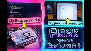 Build a Flask Web App on Raspberry Pi 4 (Simple Adder) (Python)