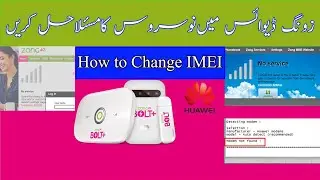 How To Fix zong wifi device no service problem solution 2020