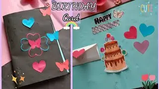 How to make BIRTHDAY CARD||paper Craft||#viral
