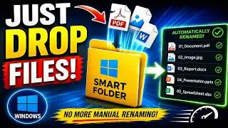 Automate File Renaming in Windows