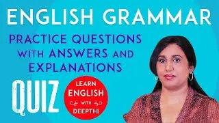Mixed English Grammar Worksheet Questions with Answers Explained | Take Test Quiz Practice Exam ESL