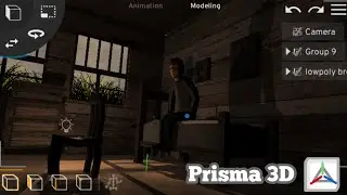 Modeling scenes from scratch in Prisma 3D 2.0.0b10