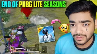 END OF PUBG LITE SEASONS 💔 | No More New SEASON in PUBG Lite 🥺 | PUBG Mobile Lite 