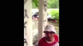 Russians and a tree
