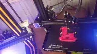 Ender 3 & Cr 10 in action on Th3d latest unified firmware