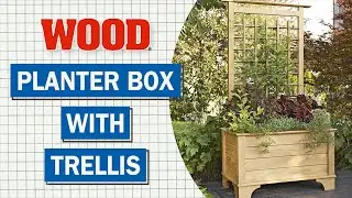 Planter Box with Trellis - WOOD magazine