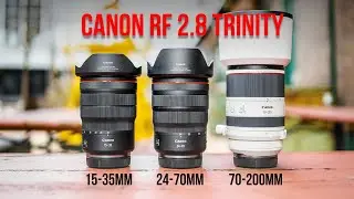 DE CANON RF 2.8 TRINITY | De 3 MUST HAVE lenzen?!