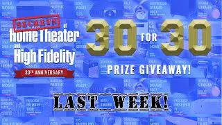 30th Anniversary Giveaway Video