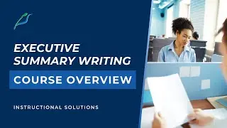 Executive Summary Course Overview