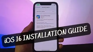 iOS 16 Developer Beta Installation Guide