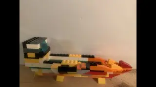 Самоделка из Lego корабль. Делаем сухогруз.