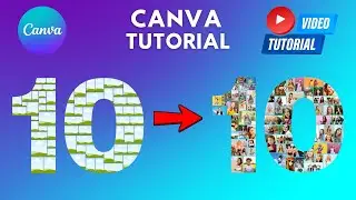 Canva Tutorial: How to upload photos into a photo collage template in Canva