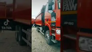 мини обзор самосвала FAW. 