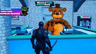 Fortnite X FNAF - Freddy Fazbear Arrives