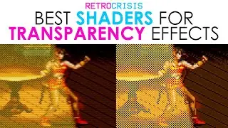RetroArch Shaders for Transparency & Dithering - HSM Mega Bezel & Cyberlab - Retro TV Filter