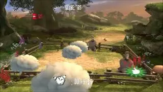 Rayman Raving Rabbids Walkthrough Test 44 Bunnies Can't Shear Sheep