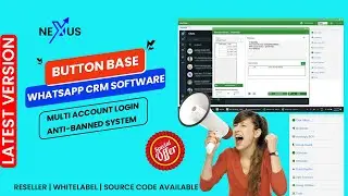 WaCRM - Send Call to Action Buttons | Multi Account Login | Anti Banned System