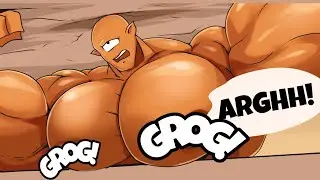 Mark X Allen The Big Alien - Muscle growth comic