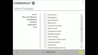 Download CommVault Version 11 CommServe and Winx64 Packages