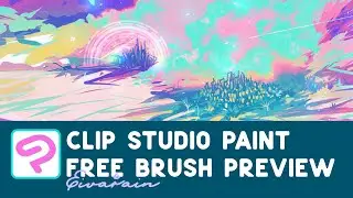 Clip Studio Paint ◆ CSP ◆ Free Brush Previews ►10