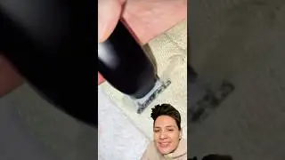 Tıraş makinesiyle tiftik temizlemeyi denedim 