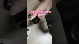 How DSLR connect with a telescope 