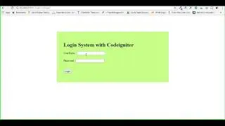 Login script With CodeIgniter