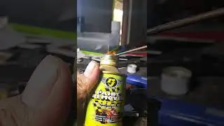 hati2 membuka paint remover #paint  #automobile #painting