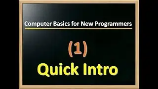 Computer Basics for beginning developers