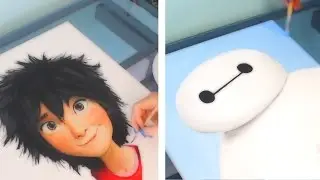 Hiro / Baymax Drawing | BIG HERO 6
