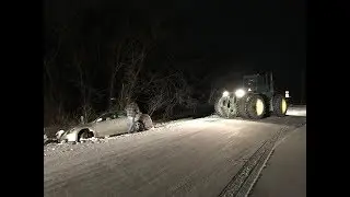 Tractor Pulls Out Car--Overkill is Underrated