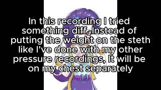 Male's Whooshy Heartbeats With Pressure And Exhale (Dark Cardiophilia)