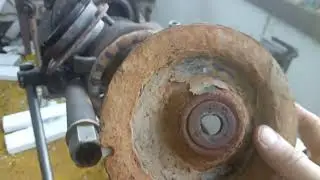 KIA SPECTRA FRONT SHOCK ABSORBER REPLACEMENT