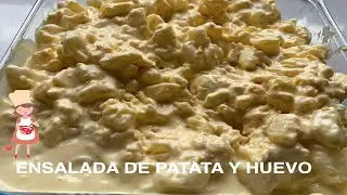 Ensalada de patata y huevo