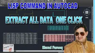 How to Extract coordinates, width, table, CSV of every segment of Polyline and AutoCAD table