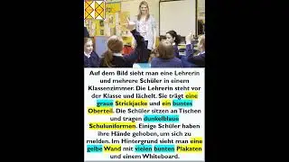 DTZ A2/B1 | Bildbeschreibung  