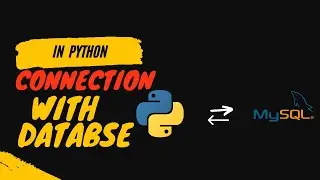How to create connection with databse in Python Programming || database in Python
