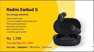 Redmi Earbud S quick recap #NoStringsAttached