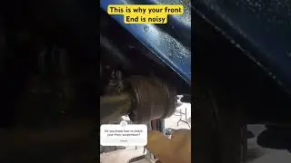 This is why you hear noise in your front end 