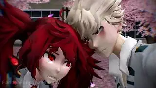 MMD I Wish Emika OC x Bakugou