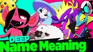 EVERY Gen 8 Pokemon Name Origin EXPLAINED! | Gnoggin | Pokemon Sword and Shield - Pokemon Etymology