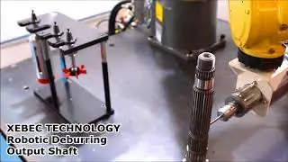 MECT2017 Robotic Deburring Output Shaft