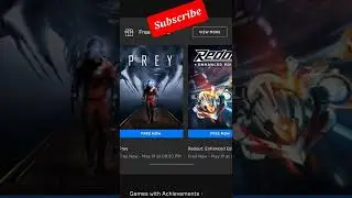 Claim Prey, Jotun & Redout for FREE on Epic Games 👌👌 