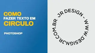 Texto em circulo - Tutorial Photoshop