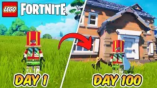 I Survived 100 Days In Lego Fortnite ( Hindi )