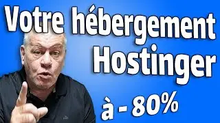 Acheter un hébergement sur Hostinger avec 80% de remise ou plus