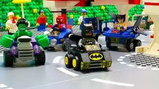 Lego Mighty Micros Batman vs Hulk vs Spiderman