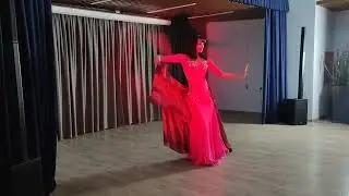 Танец с шалью/ Bellydance with veil. Veil dance
